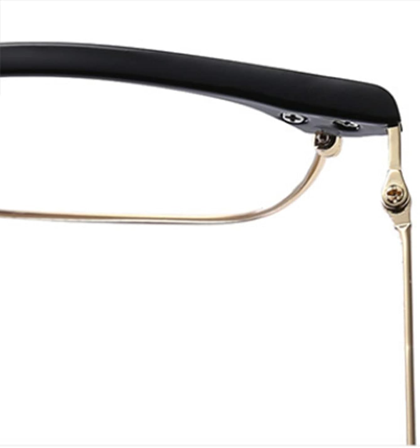 Miniatura 5 de Shiratori Lentes transparentes de lente transparentes de 1693in con borde de bocina retro vintage