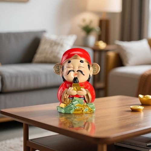 Estatua Feng Shui Dios de la Riqueza 2026 miniatura 4