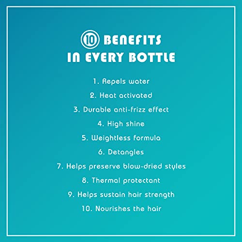 It's A 10 Blow Dry Miracle H2O Shield - Leave In Weather Protectant Treatment, Frizz Free, Moisture Locking, 6 Fl. Oz. #TOP2