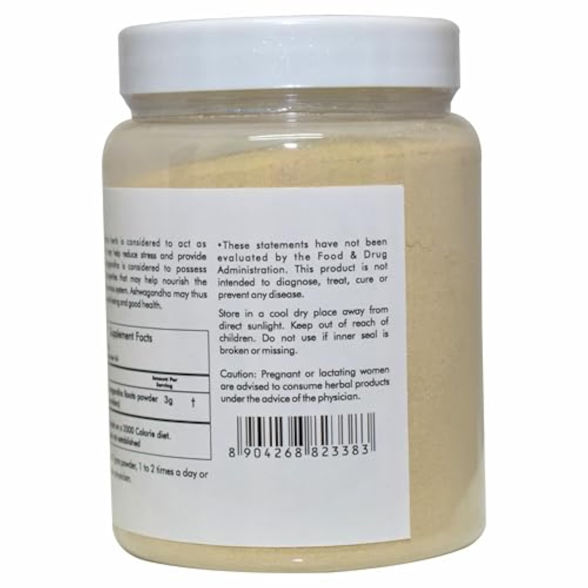 Herbal Hills Organic Ashwagandha Powder, 200 g
