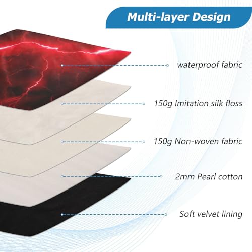 Funda roja impermeable para laptop 13-14 pulgadas miniatura 4