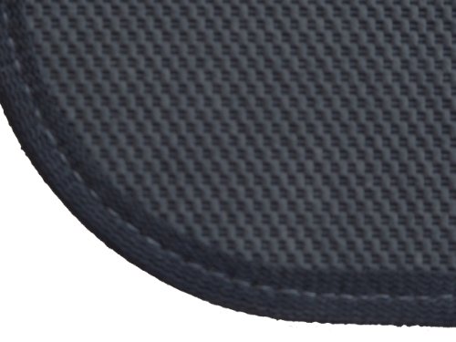 Panda And Cub (Black, Rears) Car And Truck Front And Rear Mats - Set Of 4 #TOP3