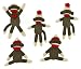 Dress It Up 7681 "Sock Monkeys" Novelty Embellishments