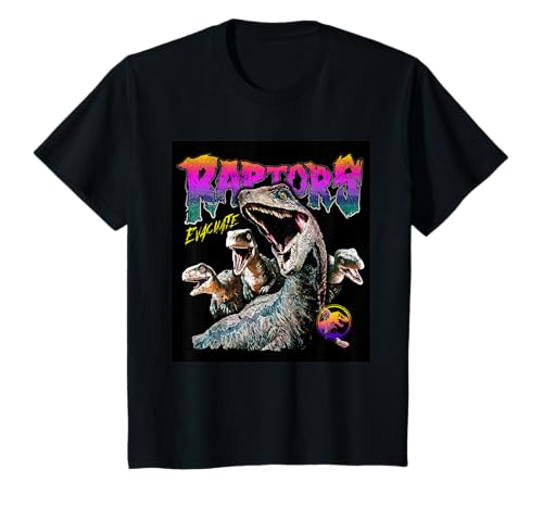 Kids Jurassic World Fallen Kingdom: Raptors Evacuate T-Shirt T-Shirt