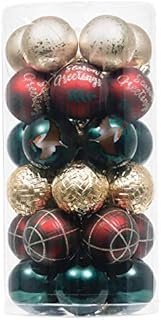 Valery Madelyn Christmas Baubles for Traditional Christmas Tree Decorations,100pcs 3-10cm Shatterproof Christmas Baubles,Silver and Blue Christmas Ball Ornaments for Christmas Tree Decorations