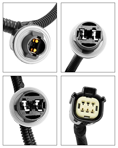 Driver Side Tail Lamp Wiring Harness 23295978 Fit for GM Chevrolet Silverado 2016-2019 - Thumbnail 3