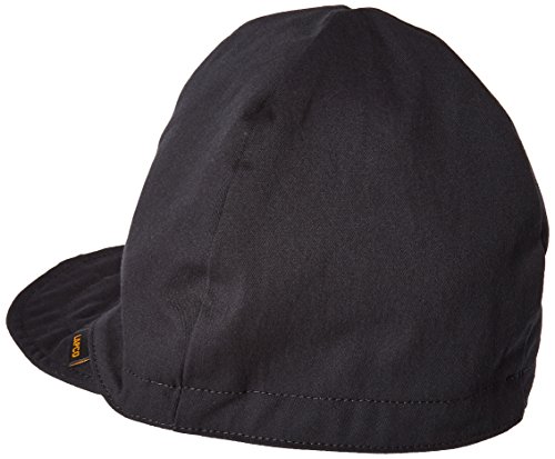 Lapco Lap CB -7 7/8 4-Panel Welder's Caps, 100% Cotton, 7 7/8", Black - Thumbnail 2