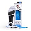 CURREX SupportSTP – Arch Support Insole w/Superior Cushioning & Airflow, Heavy Duty Shell for Less Fatigue – Comfort, Athletic, Casual and Work Shoe Inserts, Men & Women – High Arch, Large