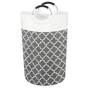 Cesto para Ropa Sucia Grande de 82L, 74x38x38CM Bolsa de Ropa Plegable Transporte Fácil Con Asas de Aluminio Protegidos con Espuma, Cestos para Colada Laundry Basket para Lavadero Baño y Dormitorio
