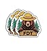 (3 Psc) Resist Bear Fdt Sticker - Not My President Sticker - Fight Fascism - Political Progressive - You Can Prevent Fascist Liars - FTD - Democrat Decal - Decal 3 Inch for Laptop Water Bottles