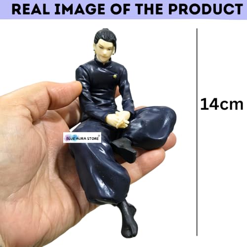 Image of FUNFOB Suguru Geto Action Figure Height -14cm Collectible for Anime Fans Anime Figures PVC Multicolour | Suguru Geto Noodle Stopper