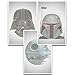 Star Wars Word Art Print Three Set 11x17" unframed | Every Line of Dialogue | wall home décor | typography art | made from quotes