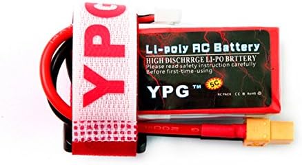 YPG 850mAh 3S 11.1V 70C LiPo Battery with XT60 Plug for RC Helicopter Car Boat