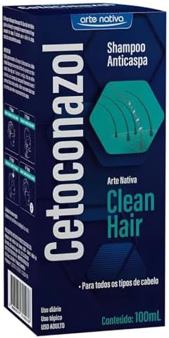 Shampoo Anticaspa 100ml Combate a Caspa com Potência, Coceira e D...