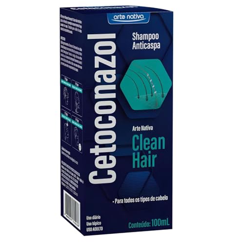 Shampoo Anticaspa 100ml Combate a Caspa com Potência, Coceira e Dermatite Seborreica - Arte Nativa