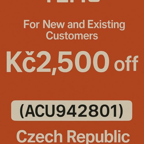 Czech Republic Temu CoupoN CODE Kč2,500 off (ACU942801)For New and Existing Customers cover art