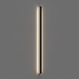 Aplique de pared lineal LED negro mate Lámpara de pared rectangular delgada moderna Lámpara de pared de dormitorio arriba abajo Cableado, Modo de 3 colores Accesorio de iluminación de pared de metal i