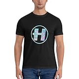 GREAT GIFT ITEM Hospital-Records-Iridescent-T-Shirt-Mens-Plain-t-Shirts-t-Shirt-Men-Men-Clothings-Oversized Black M