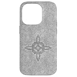 魔女の結び目、シンボル、4つの要素、ウィッカ、神秘的な、魔法、ゴシック スマホケース iPhone 14 Pro 用