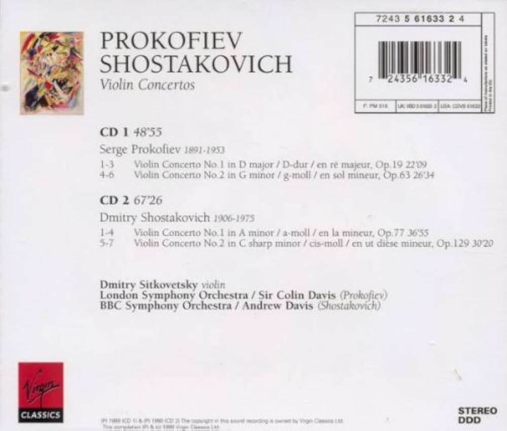 【CD】Violin Concertos Concertos f(250801) CD】Violin Concertos Concertos f(250801) CD】Violin