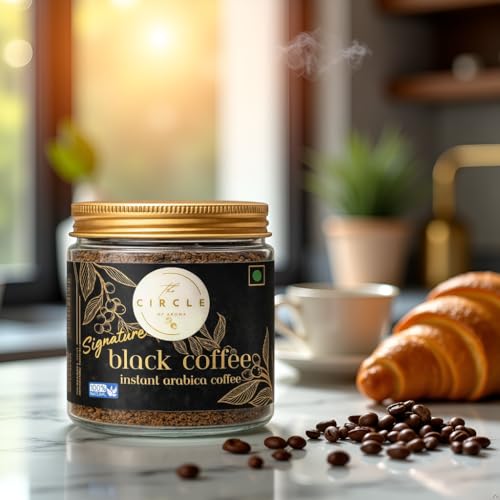 Image of Signature Instant Black Coffee (100% Arabica, 50 gram, Dark Roast)