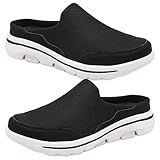 chaussures sessun taille grand ou petit ☆ [Conception de pied large] Le bout large de la chaussure à enfiler s'adapte aux pieds enflés, offrant un ajustement confortable et sans restriction et réduisant la pression sur les pieds sensibles. Chaussures orthopédiques décontractées avec une bonne élasticité et une épaisseur appropriée. Marchez facilement et confortablement pour un confort toute la journée !