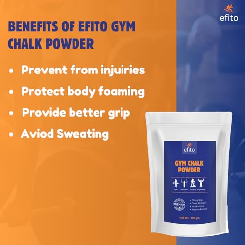 Image of Gym Chalk Powder, 2kg Pure Magnesium Carbonate for Gym, Weightlifting, Bodybuilding, Rock Climbing, Gymnastics & Sports, Superior Grip, Sweat-Free Performance & Enhanced Control