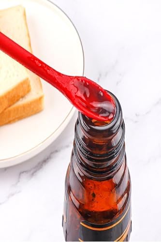 Valletta Yanmaz Yapışmaz Silikon 3 Parça Kavanoz Sıyırıcı Kırmızı - Görsel 4