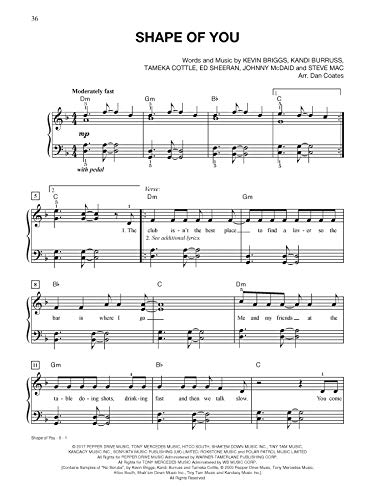 10 for 10 Sheet Music -- Pop Chart-Toppers - Image 5