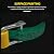 YIHANGYE Strap Wrench 12 Inches, Water Filter Wrench Steel Handle Adjustable Strap Wrench for Replacing Water Filter, PVC Pipe Joints, Oil Filter, Swimming Pool Connection (Green Handle, Yellow Strap)