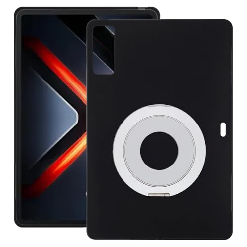 Coque Infinix Xpad GT 13.0 2025 avec support de bureau noir et argent