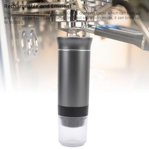 Cafetera portátil automática con batería 120 mL miniatura 6
