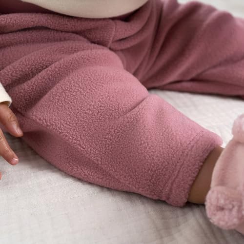 Image of Gerber Baby Girls' 4-Pack Microfleece Pants