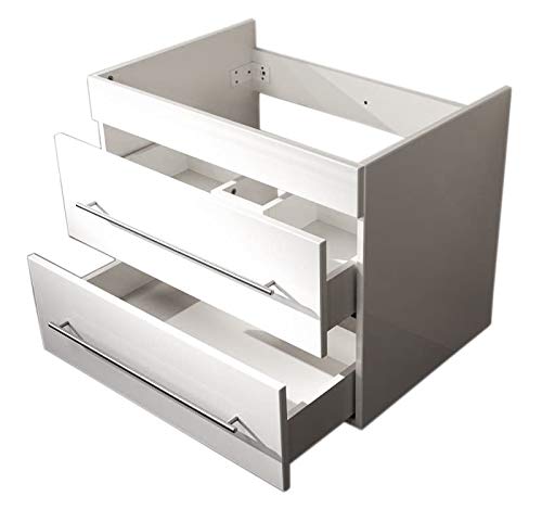 Preisvergleich Produktbild emotion Unterschrank Infinity 750 Weiss hochgl. ohne Waschbecken