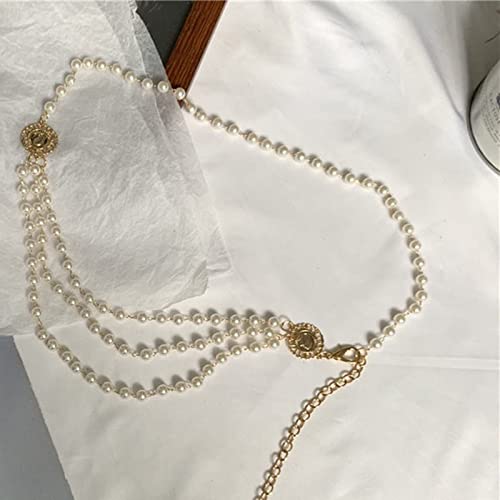 Accesorios de joyería corporal KnSam cadena de vientre ajustable oro 4