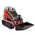 TYPHON STOMP Mini Skid Steer Loader 1800 lb, 23HP Gas EPA Engine, Compact Skid Steer for Construction, Landscaping, Trenching & Material Handling