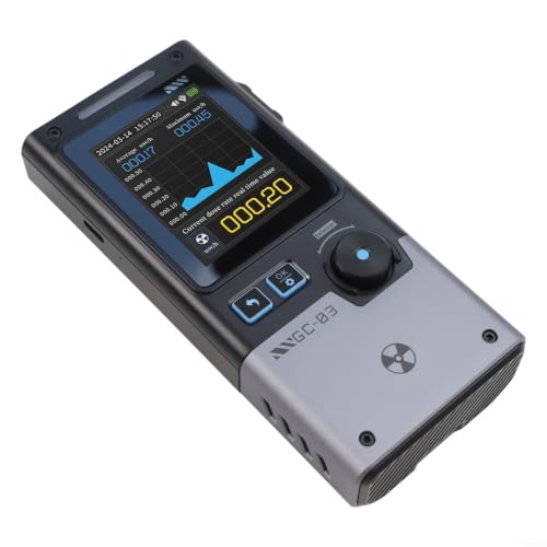 Detector de radiación GC-03 para medir EMF gamma en el hogar con alerta y pantalla de 2.4" 4