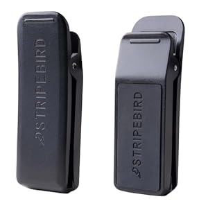 Stripebird – Golf Magnetic Belt Clip (Black) – Magnetic Clip for Attaching Accessories to Belt – Ultra-Strength Neodymium Magnet – Easily Access Accessories