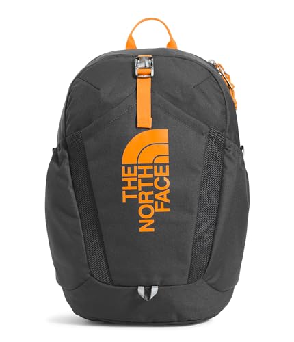 The North Face Teen Mini Recon Backpack, Asphalt Grey/Cone Orange-NPF, One Size