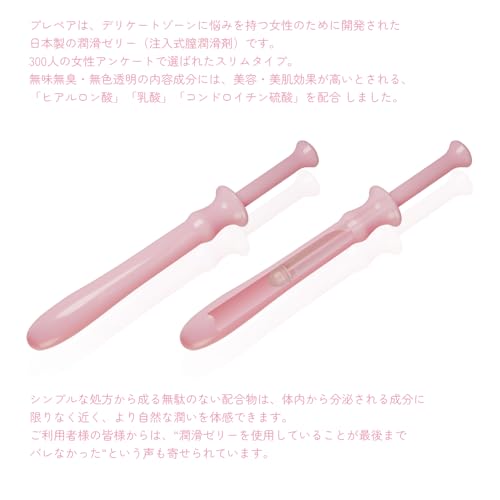 【ご愛顧感謝】プレペア 潤滑ゼリー 60本＋2本入り // 自然な潤いを実現した女性のための潤滑ゼリー「あんしん梱包」 - 画像3