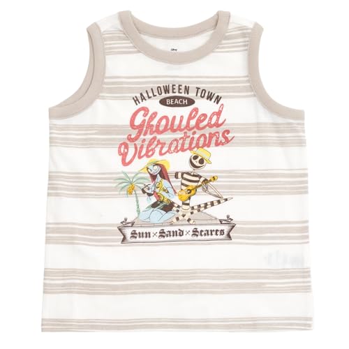 Image of Disney Lion King Toy Story Mickey Mouse Cars T-Shirt Tank Top and French Terry Shorts 3 Piece Outfit Set Toddler to Big Kid