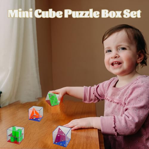 Wekity Mini Cube Puzzle Box Set thumb #4