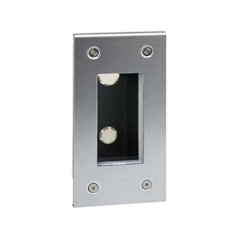 Boîte d'encastrement 1 module métallique rigide anti-déformation pour cloison