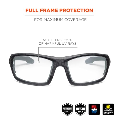 Image of Ergodyne Skullerz ODIN Safety Glasses Sunglasses, Impact Resistant Z87.1+