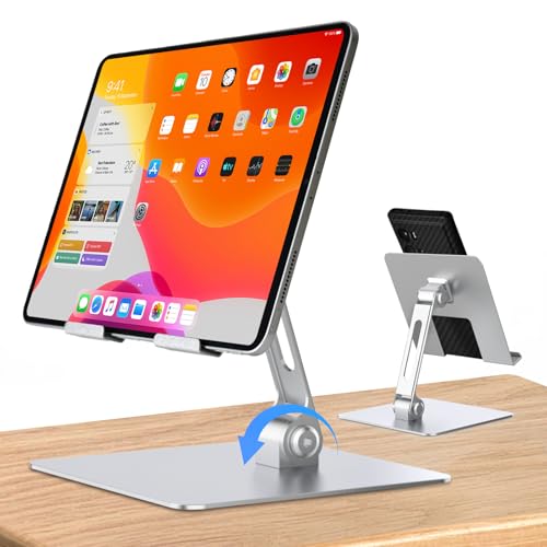 Amazon.co.jp: 【2024年改良/最強の安定感】タブレットスタンド スマホ