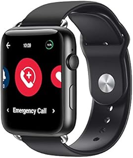 HandsFree Health Smart Watch for Seniors - Medical Alert Systems for Seniors & Elderly - Senior Alert System Smart Watch - GPS Monitoring - 2-Way 4G SOS Communication Device - Monthly Subscription