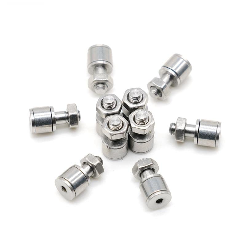 1Pcs CFS2.5V Stud Type Cam Follower Bearings  KR5 SUS304 Stainless Roller Track Runner Bearing M2.5X5X9.5mm