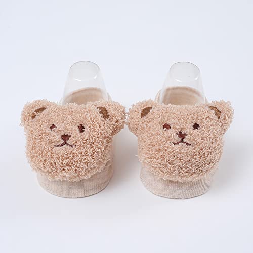 Baby Softy Socks Shoes Newborn Cartoon Fluffy Socks Cotton Ankle Sock Infant Slipper Socks for Crawling3