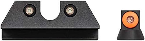 Miniatura 2 de Night Fision Juego de visión nocturna de tritio para CZ USA P-10 CF  Visión frontal de punto perfecto con anillo diurno añadido  Opciones de color