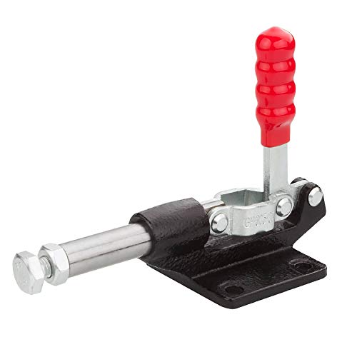 STARVAST - Abrazaderas de palanca de 32 mm, capacidad de 500 libras, abrazadera de trazo para soldar, carpintería, moldes y máquinas de operación, placa base de brida - Abrazaderas 305-C